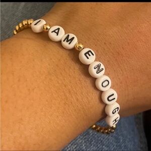 18k gold plated handmade bracelet